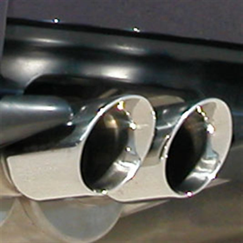 Corsa 1992-1999 BMW 325i/is Coupe E36 Polished Sport Cat-Back Exhaust - 14553