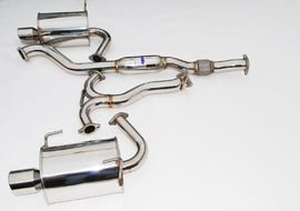 Invidia 08-09 WRX Sedan Q300 Dual Stainless Steel Tip Cat-back Exhaust - HS08SW4GT3