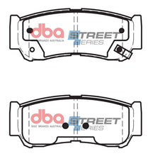 Load image into Gallery viewer, DBA 07-09 Hyundai Santa Fe Rear Street Series Brake Pads - DB2035SS