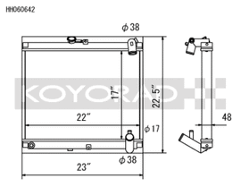 Koyo 86-88 Mazda RX-7 FC NA/Turbo (MT) Radiator - HH060642