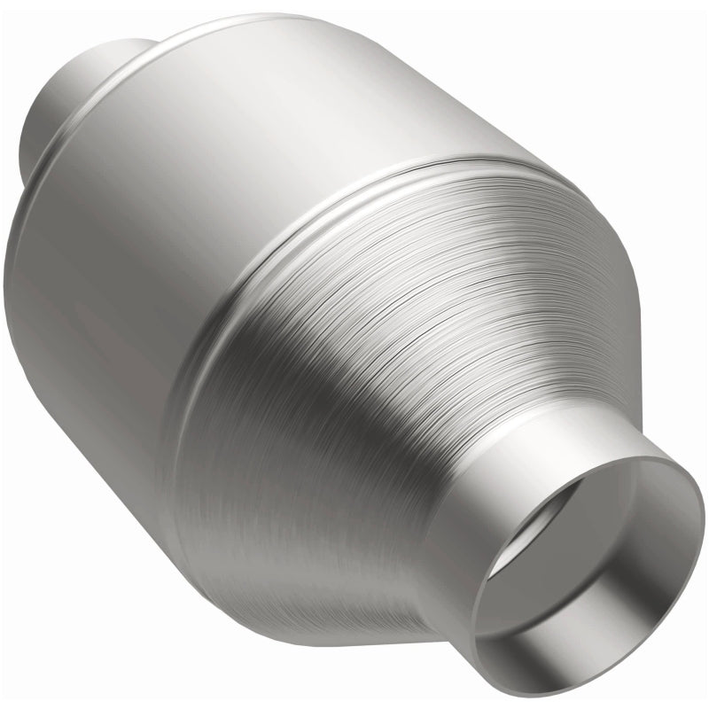 MagnaFlow Conv Univ 2.25in Inlet/Outlet Center/Center Round 3in Body L x 5in W x 8.75in Overall L - 51655