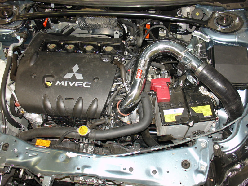 Injen 2015 Mitsubishi Lancer 2.4L 5spd w/o Xenon Headlights Polished Cold Air Intake (Manual) - SP1810P