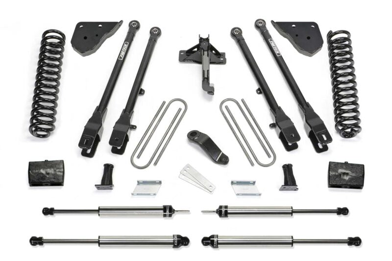 Fabtech 23-24 Ford F450/F550 4WD 6in 4 Link Lift Kit w/ Dirt Logic Shocks - K2431DL