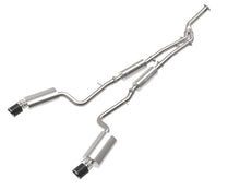 Load image into Gallery viewer, aFe POWER Takeda 16-17 Lexus IS200t L4-2.0L (t) 2.5in-3in 304 SS CB Exhaust - Carbon Fiber - 49-36059-C