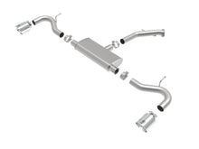 Load image into Gallery viewer, aFe Takeda Series 2.5in 409 SS Axle-Back Exhaust System Polished 18-20 Hyundai Elantra GT L4-1.6L(t) - 49-47016-P