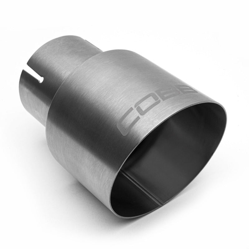 Cobb Subaru 11-23 WRX/11-21 STI Tip Kit - Brushed Titanium - 515145-NB