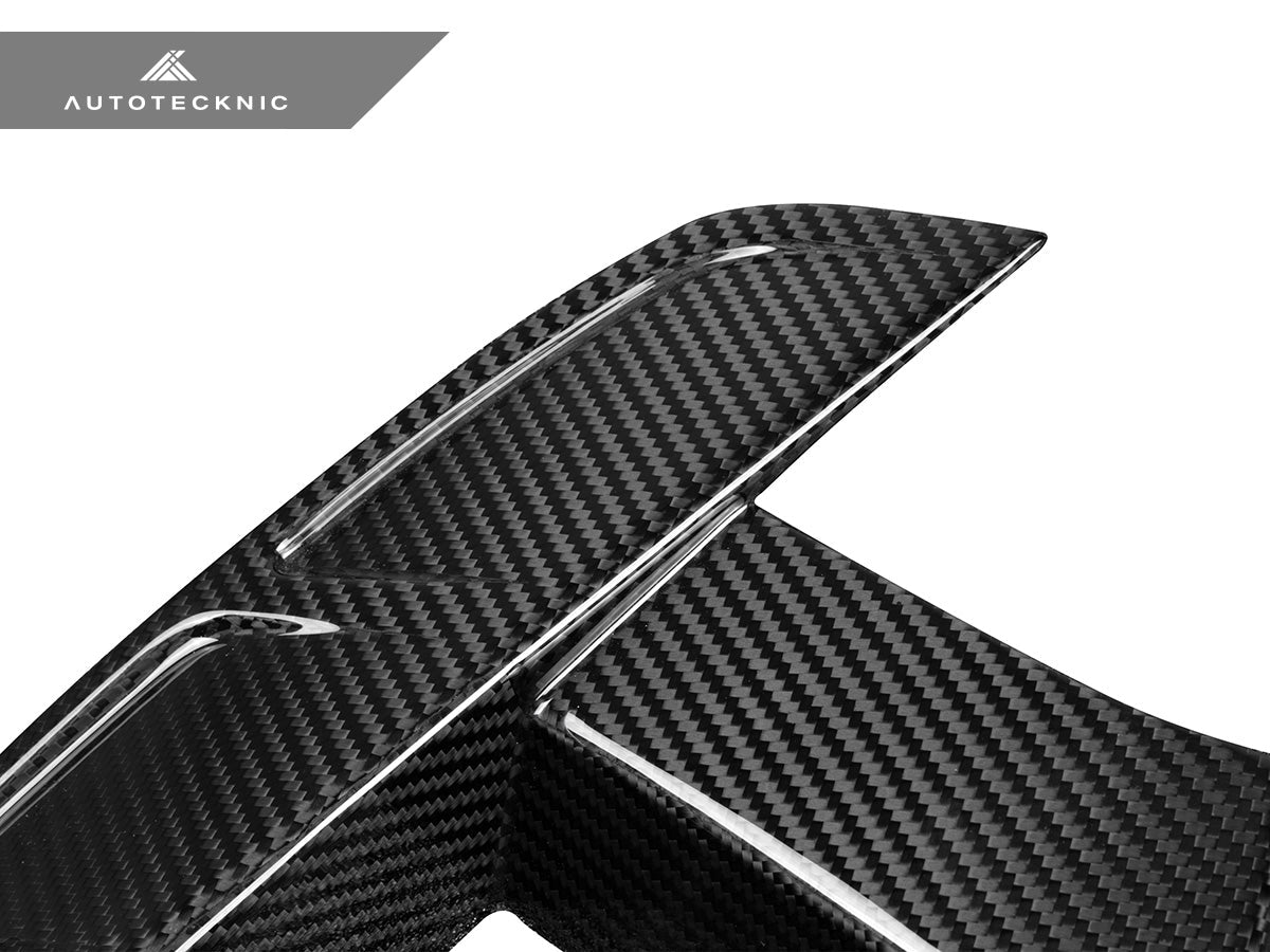AutoTecknic Dry Carbon Front Bumper Air Vent Set - BMW F97 X3M LCI | F98 X4M LCI