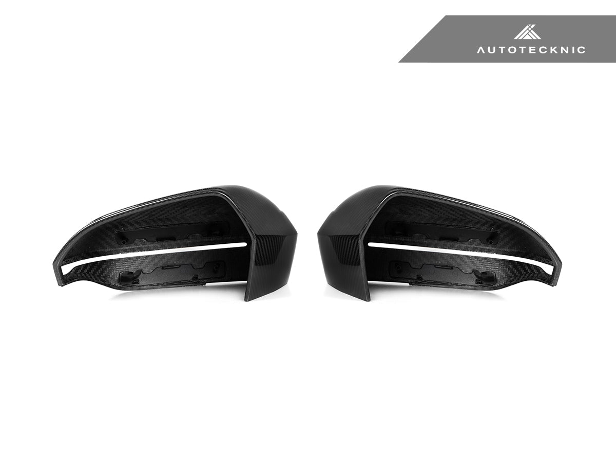 AutoTecknic Dry Carbon Fiber Mirror Cap Set - BMW G60 5-Series | G70 7-Series