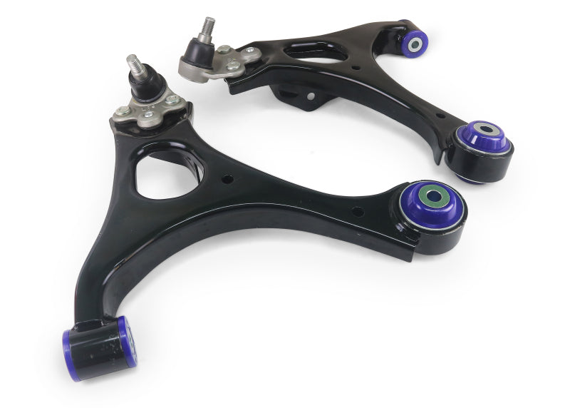 SuperPro 06 Honda Civic DX Front Lower Control Arm Set W/ Bushings - TRC1166