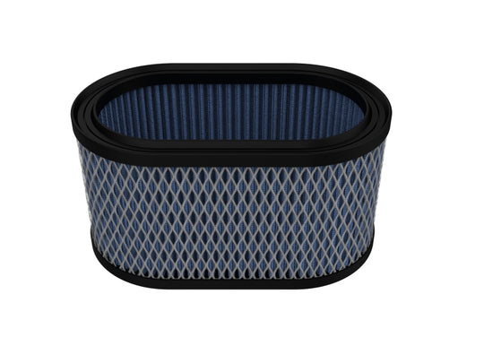 aFe Magnum FLOW Round Racing Air Filter w/ Pro 5R Fits Weber IDA 48 Carburetors (4-1/2 IN Height) - 10-90014