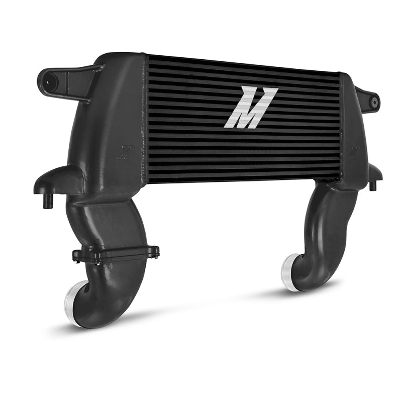 Mishimoto 21+ Ford Bronco 2.7L High Mount INT Kit BK Pipes BK Core - MMINT-BR27-21HKBKBK