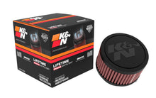 Load image into Gallery viewer, K&amp;N Universal Clamp-On Air Filter 2.25in Flange ID 3.5in OD 2in Height - RU-1900
