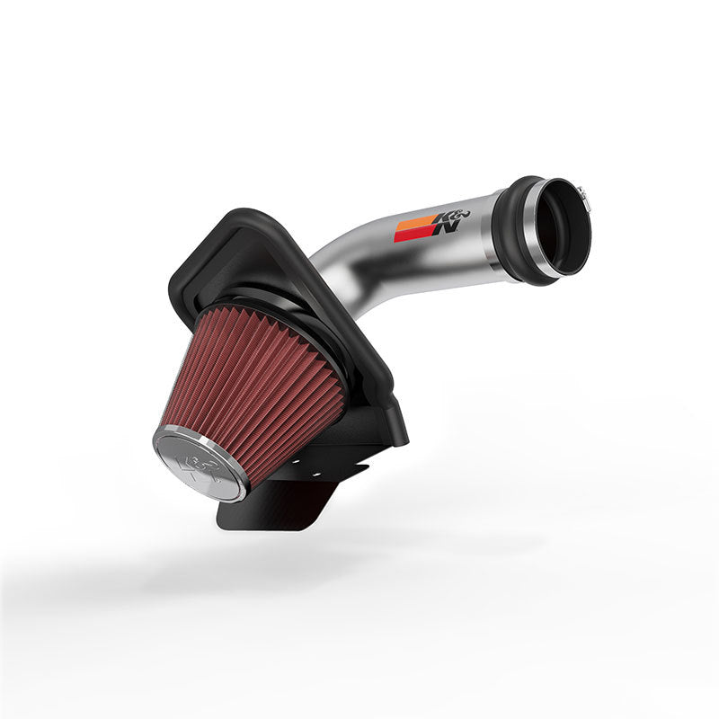 K&N 11 Ford Taurus SHO 3.5L V6 Silver Typhoon Cold Air Intake - 69-3531TS