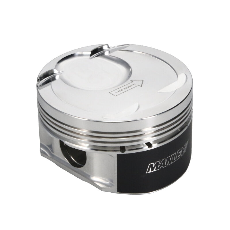 Manley Ford 3.5L Ecoboost 3.642in Bore 1.239in Comp Height -8.5cc Dish Extreme Duty Piston Set - 594800CE-6