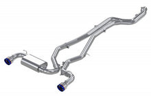 Load image into Gallery viewer, MBRP 2020+ Toyota Supra 3.0L 3in Catback Dual Rear Burnt End Tips - T304 - S43003BE
