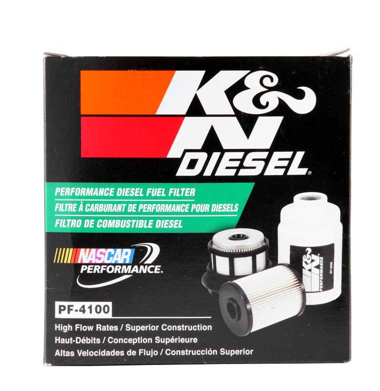 K&N 03-07 Ford 6.0L (td) Fuel Filter - PF-4100
