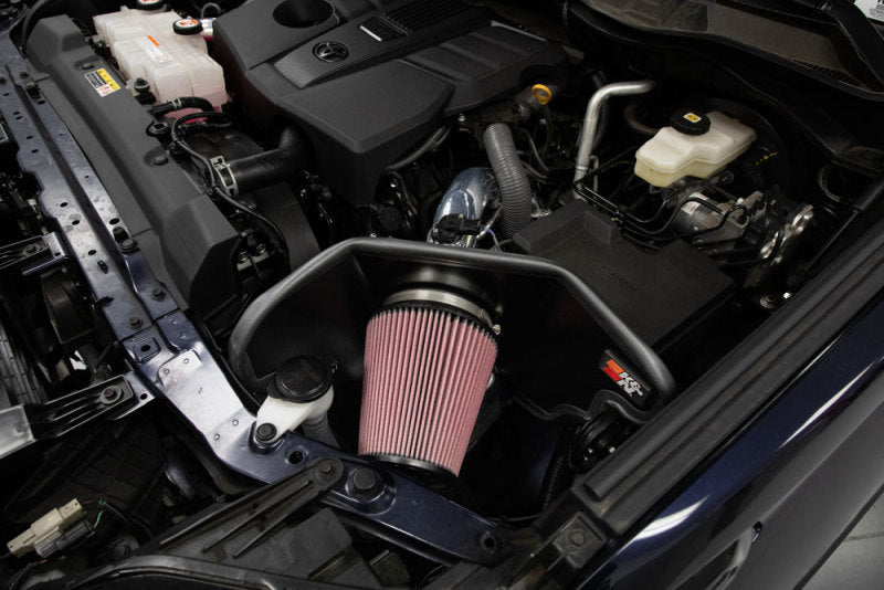 K&N 2022 Toyota Tundra V6-3.5L F/I Performance Air Intake System - 77-9042KP