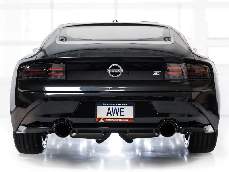 AWE Tuning 2023 Nissan Z RZ34 RWD Touring Edition Cat-Back Exhaust System w/ Diamond Black Tips - 3015-33400