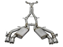 Load image into Gallery viewer, aFe MACHForce XP 3in 304 Stainless Steel Cat-Back Exhaust 16-17 Chevy Camaro SS V8-6.2L - 49-34069-P