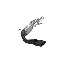 Load image into Gallery viewer, MBRP 09+ Chevrolet Silverado 1500 3in Cat Back Pre-Axle Dual Outlet w/ 4in Tip - Black - S5081BLK