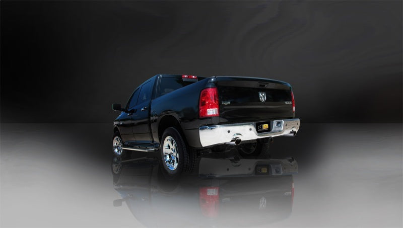 Corsa 2009-2019 -14 Dodge Ram Quad Cab/Short Bed 1500 4.7L V8 Polished Sport Cat-Back Exhaust - 24425