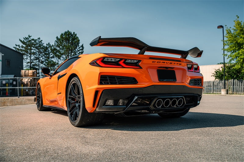 Corsa 23-25 Chevrolet Corvette C8 Z06 3in Valved Cat-Back Exhaust Muffler Delete Track Systemw/o Tip - 21113