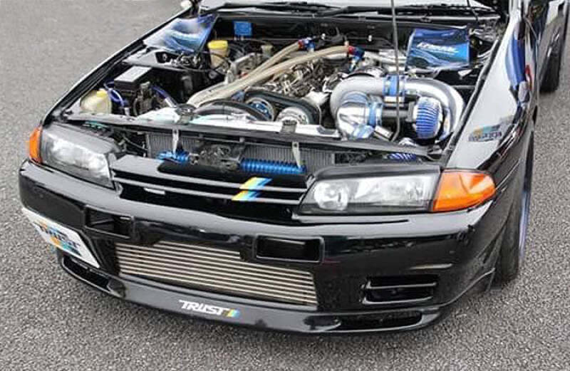 GReddy 89-94 Nissan Skyline GT-R Large Single GReddy/MHI T78 33D 80MM Dia Air Flow Turbo Upgrade Kit - 11520038