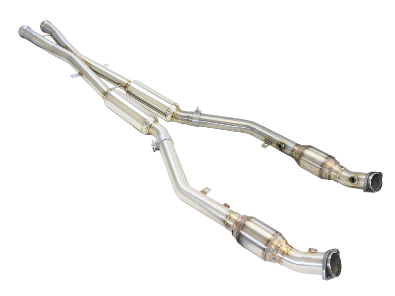 AFE 08-13 BMW(E90/92/93) MACH Force XP 304 Stainless Steel V8 4.0L w/ Cat & Resonator - 49-36321-1