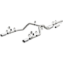 Load image into Gallery viewer, MagnaFlow 2019 Chevy Silverado 1500 V8 5.3L/V6 4.3 Street Series Dual Exit Exhaust w/ Polished Tips - 19471