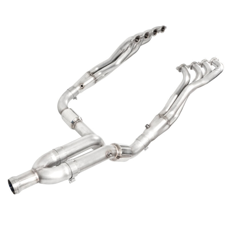 Stainless Works 14-16 Chevy Silverado/GMC Sierra Fit 5.3L Only Header High-Flow Cats Factory Conn - CT14HCATY