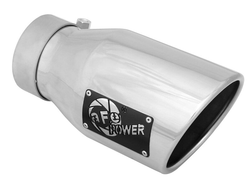 aFe 2021+ Jeep Gladiator V6-3.0L (td) Vulcan Series 3in 304 SS DPF-Back Exhaust System - Polishd Tip - 49-38093-P
