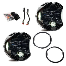 Load image into Gallery viewer, Baja Designs 07-18 Jeep Wrangler JK DOT LP6 LED Headlight Kit (For LED Headlights) - Clear/White - 448310