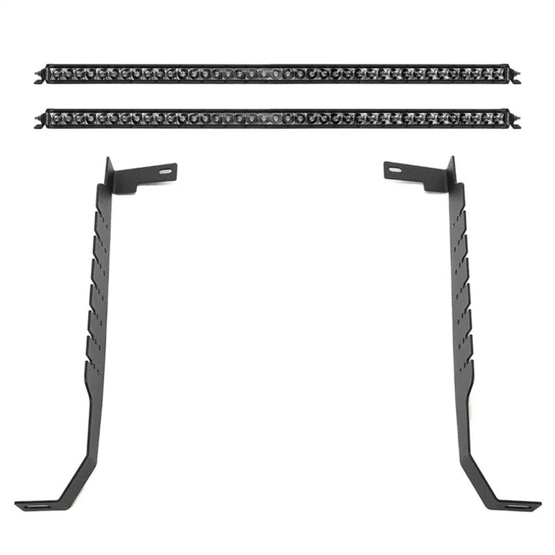 Rigid Industries 24-27 GMC 2500/3500 HD Grill Midnight Kit - 46792
