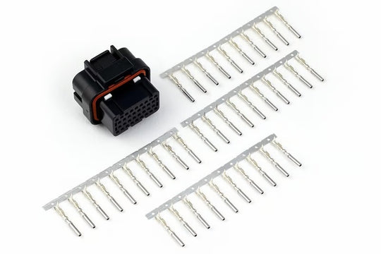 Haltech AMP 34 Pin Key 2 4 Row Superseal Connector Plug & Pins - HT-030011