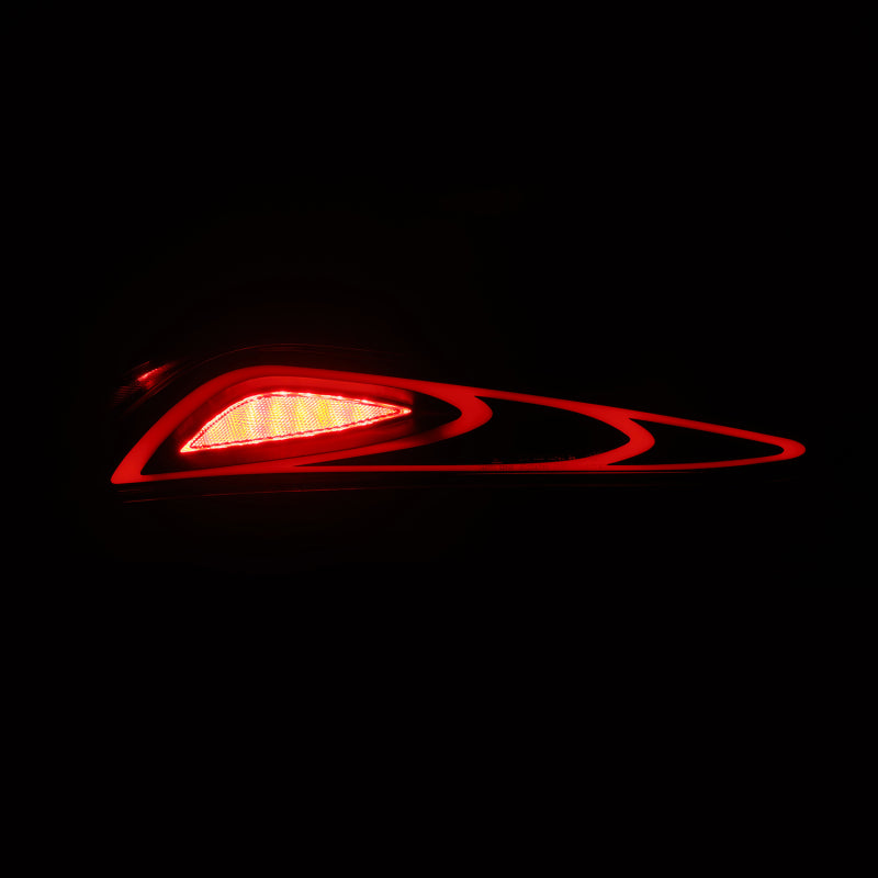AlphaRex 20-24 Toyota Supra LUXX-Series FT-1 Style LED Tail Lights Black - 609011