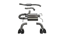 Load image into Gallery viewer, Corsa 2008-2014 Subaru Impreza Hatchback STI 2.5L Turbo Manual Black Sport Cat-Back Exhaust - 14862BLK