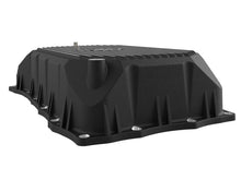 Load image into Gallery viewer, aFe 20-25 GM Diesel V8-6.6L L5P Transmission Pan w/ Machined Fins - Black