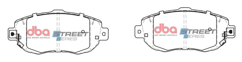 DBA 93-05 Lexus GS300 Front Street Series Brake Pads - DB1395SS