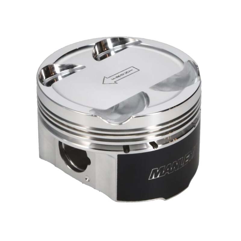 Manley Toyota 2JZGTE 94mm Stroker 86.5mm Bore 10.0:1 CR Dish Type Platinum Series Pistons w/Rings - 629005C-6