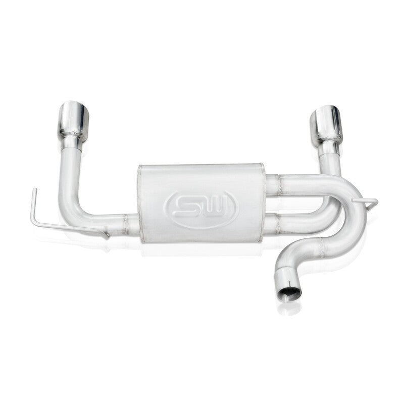 Stainless Works 2007-17 Jeep Wrangler Axle Back Exhaust - JPJKAB