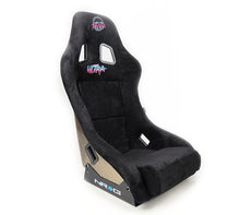 Load image into Gallery viewer, NRG FRP Bucket Seat ULTRA Edition - Medium (Black Alcantara/Gold Glitter Back) - FRP-303BK-ULTRA