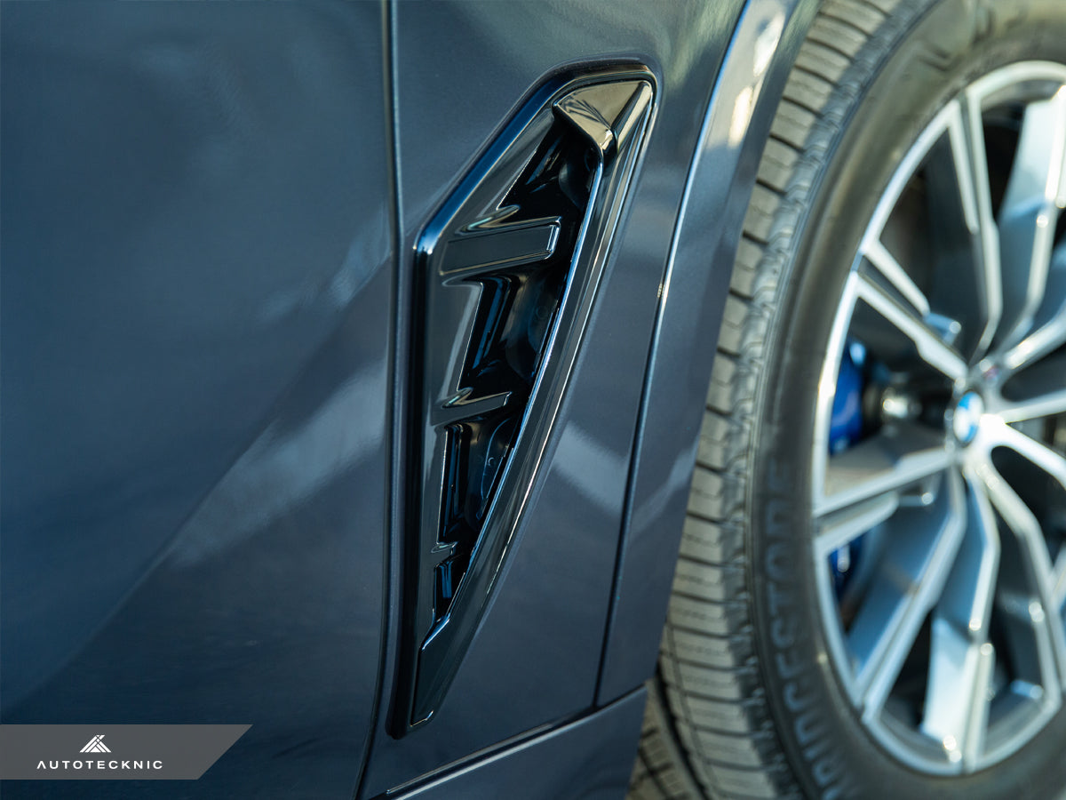 AutoTecknic Gloss Black Fender Trim Set - BMW F95 X5M | G05 X5