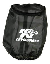 Load image into Gallery viewer, K&amp;N Air Filter Wrap Drycharger - Round Tapered - Black for 07-09 &amp; 11 Polaris Outlaw 525 - PL-5207DK