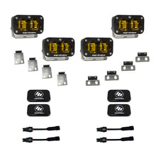 Load image into Gallery viewer, Baja Designs 21-22 Ford F-150 Raptor S2 SAE Dual Fog Pocket Light Kit - Amber - 448171