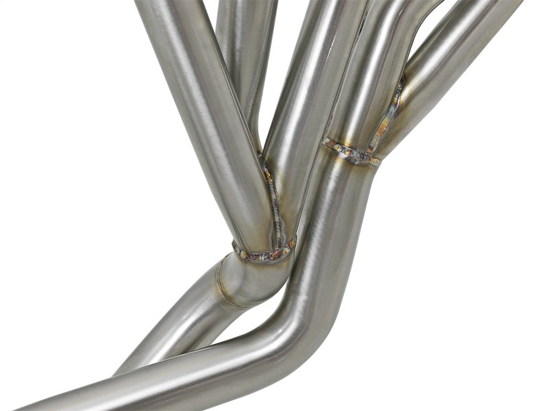 aFe Twisted Steel Long Tube Header/Connection Pipes Street Series 01-16 Nissan Patrol (Y61) V8 4.8L - 48-36109-YC