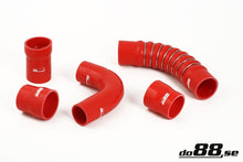 Load image into Gallery viewer, do88 Volvo 240 Turbo B21FT Pressure Hoses Red - DO88-KIT90R