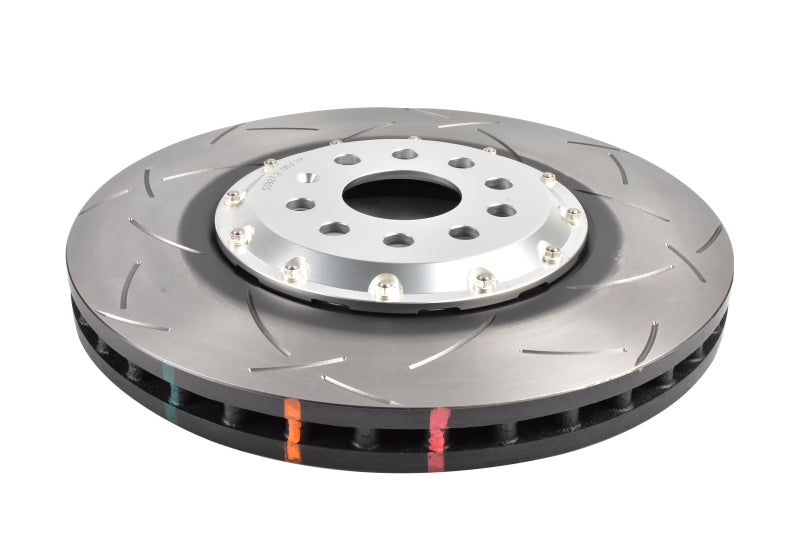 DBA 2022+ Volkswagen Golf R Mk8 5000 Series T3 Slotted 2 Piece Front Rotor - DBA53927SLVS