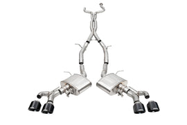 Corsa 22-25 Cadillac CT4 V Blackwing 3in Active Valve Cat-Back - 4.5in Black Tip - 21317BLK