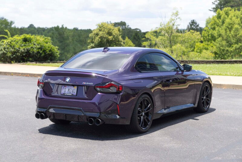 Dinan 23-26 BMW M240i/M240i xDrive (G42) Valved Axleback Exhaust System - Polished Tips - D660-0098