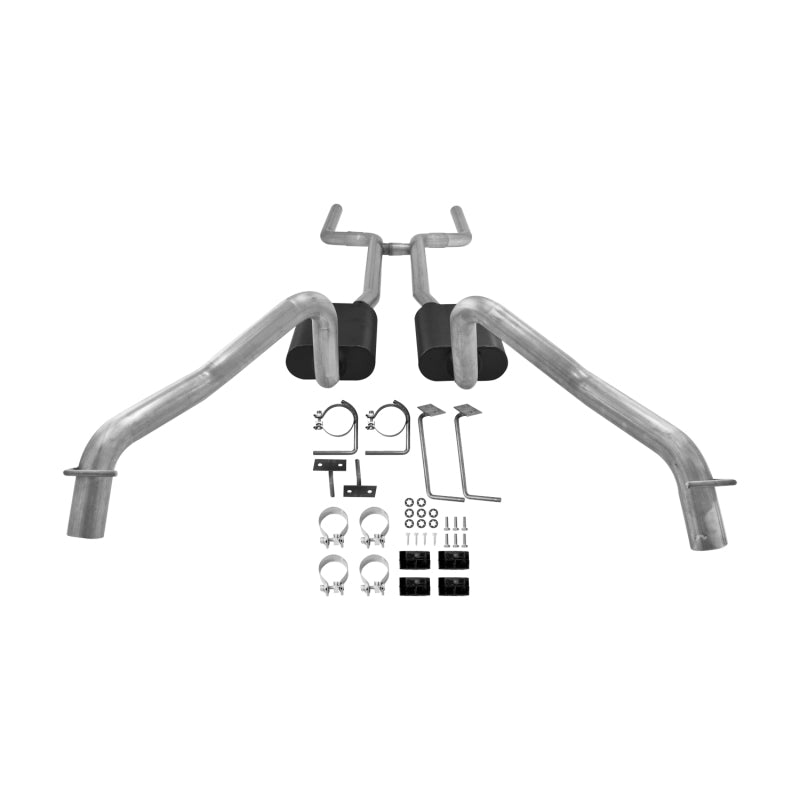 Flowmaster 68-74 Chevrolet Nova 2.5in. SS American Thunder Crossmember-Back Exhaust System - 817158